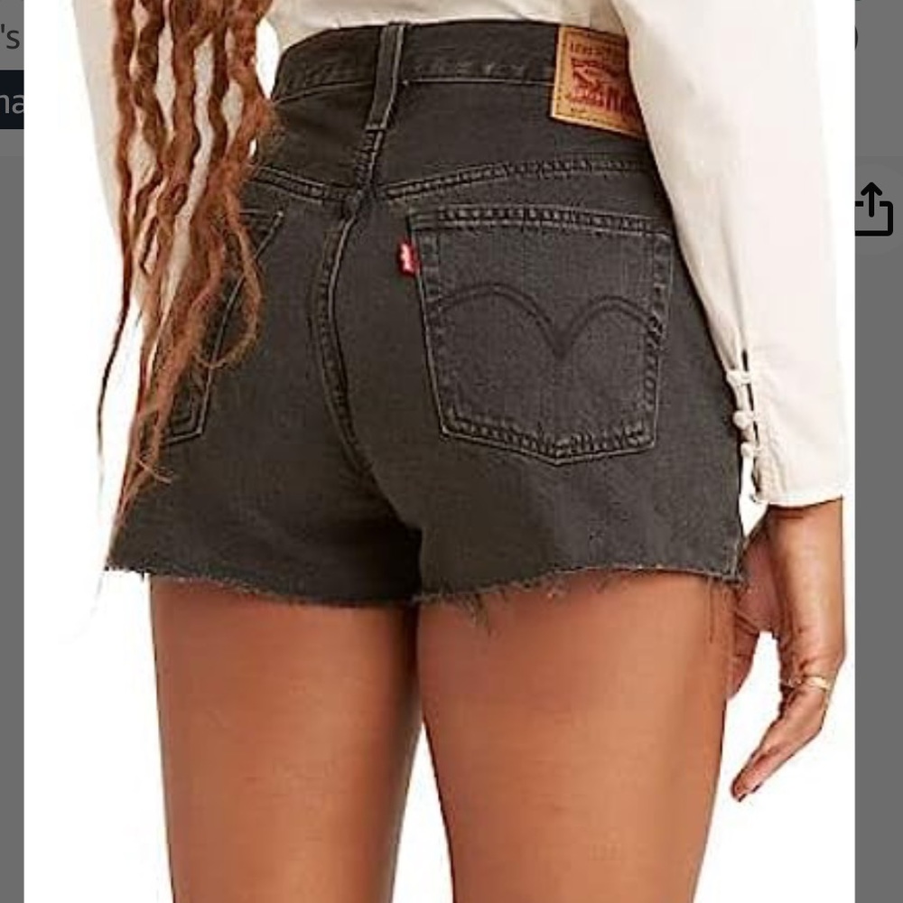 Levi’s 501 Original Short in Black